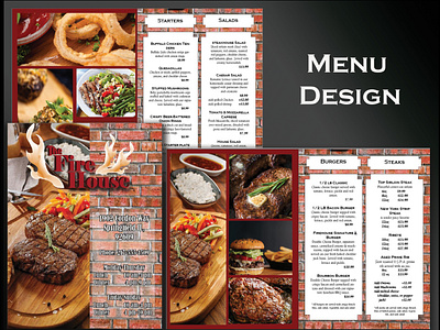 The Fire House Menu