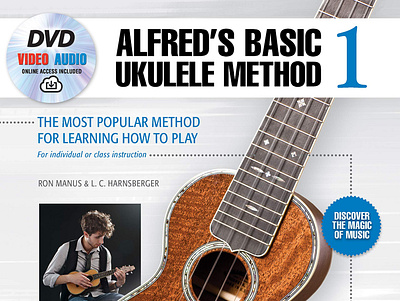 (EBOOK)-Alfred's Basic Ukulele Method 1: The Most Popular Method app book books branding design download ebook illustration logo ui