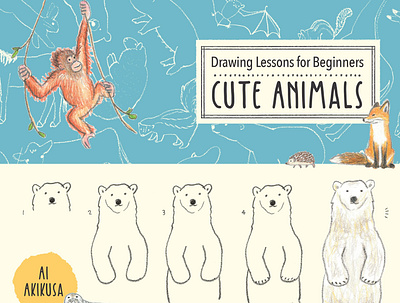 (DOWNLOAD)-Drawing Lessons for Beginners: Cute Animals: Learn to app book books branding design download ebook illustration logo ui