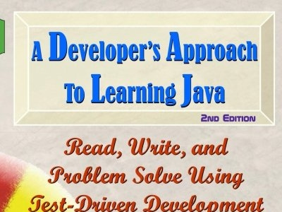 (DOWNLOAD)-A Developer's Approach to Learning Java: Read, Write, app book books branding design download ebook illustration logo ui