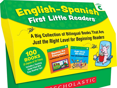 (EPUB)-English-Spanish First Little Readers: Guided Reading Leve app book books branding design download ebook illustration logo ui