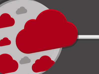 The Cloud arkansas cloud design icon illustration illustrator tech vector