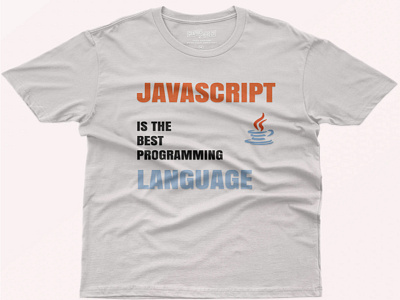 Javascript Language T-shirt Design