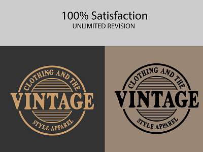 Vintage Logo Design badgelogo branding graphic design logo tshirt vintage vintagedesign vintagelogo vintagetshirtlogo