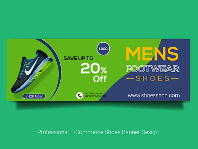 Professional-E-Commerce-Shoes-Banner-Design