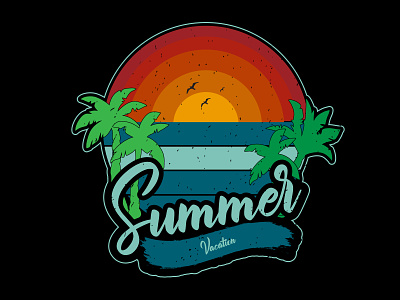 Summer Vibes T Shirt Design
