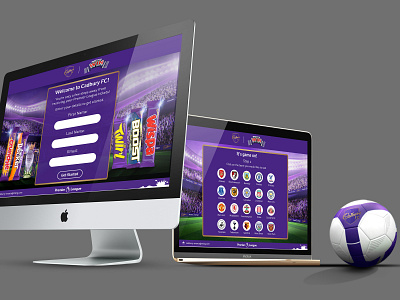 Cadburys Match and win cadburys cadburys design uidesign web design