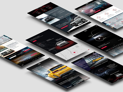 Full Audi concept project audi concept concept design uidesign web desgin
