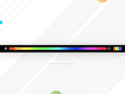 Color Picker- Daily UI:: #060 color colorpicker colors macbookpro picker touchbar ui ux vector