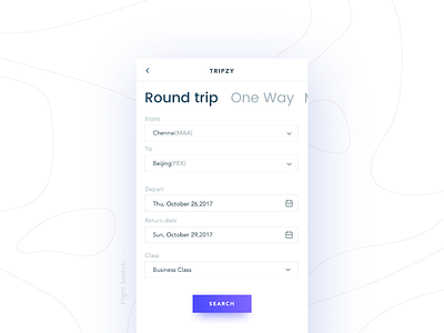 Flight Search- Daily UI:: #068