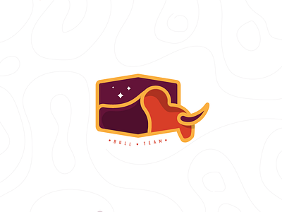 Badge- Daily UI:: #084 badge branding bull dailyui day84 icon identity logo vector