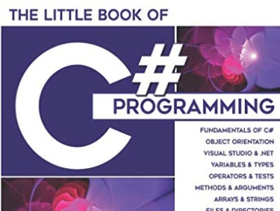 (EBOOK)-The Little Book Of C# Programming: Learn To Program C-Sh app book books branding design download ebook illustration logo ui