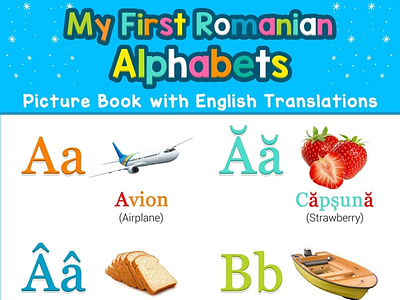 (READ)-My First Romanian Alphabets Picture Book with English Tra
