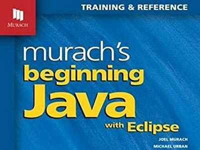 (EBOOK)-Murach's Beginning Java with Eclipse app book books branding design download ebook illustration logo ui