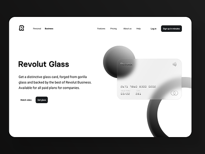 Revolut Glass Concept