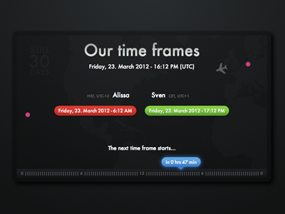 Timeframes (web app)