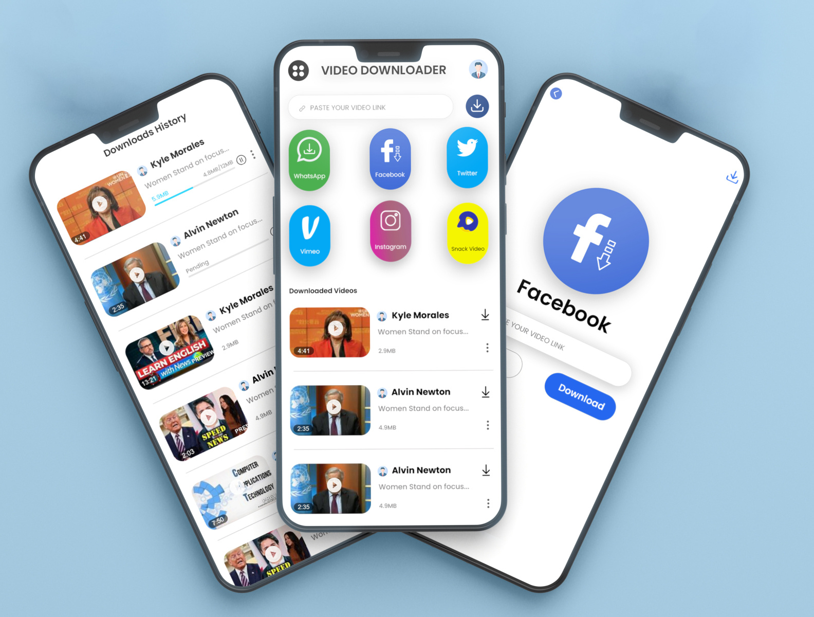 Video Downloader App by Mirza Shoaib on Dribbble