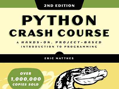 (EPUB)-Python Crash Course, 2nd Edition: A Hands-On, Project-Bas app book books branding design download ebook illustration logo ui