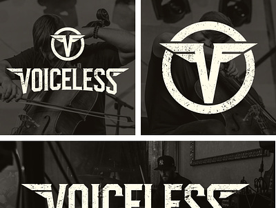 LOGO: Voiceless (Music Band) band design graphic design logo music