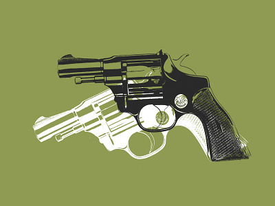 Gun Squared art design guns popart