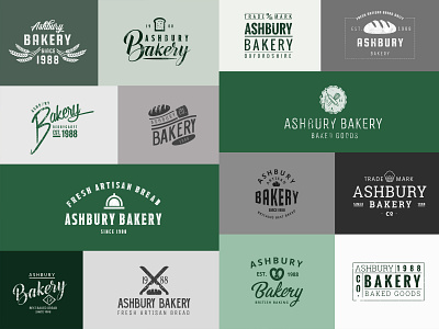 The Bakery bakery logo design logo vintage