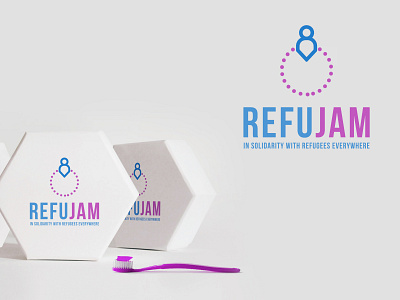 Refujam Logo design logodesign packaging