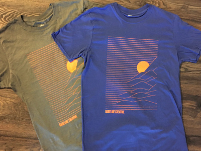 Baseline Retro Shirt Design 80s baseline creative retro shirt vector