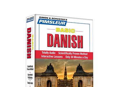 (EBOOK)-Pimsleur Danish Basic Course - Level 1 Lessons 1-10 CD: app book books branding design download ebook illustration logo ui