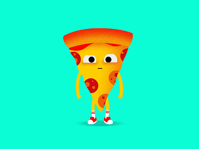 CANAL+ KIDS /// PIZZBOY animation cheese food gif loop pepperoni pizza