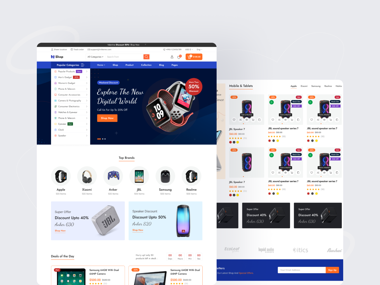 Onest H E-commerce theme by Onest Tech on Dribbble