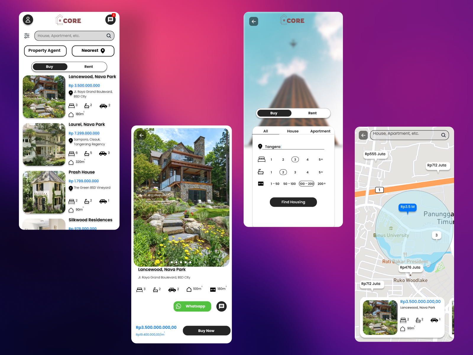 CORE Mobile app by Rizky Ramadhan on Dribbble