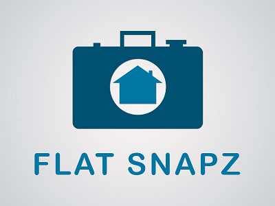 FLAT SNAPZ adobe illustrator adobe photoshop app design branded logo flat snapz graphic designing graphics designing