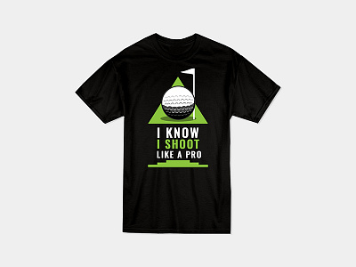 Golf t-shirt design