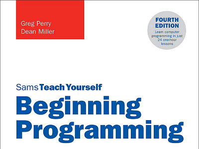 (DOWNLOAD)-Beginning Programming in 24 Hours, Sams Teach Yoursel app book books branding design download ebook illustration logo ui