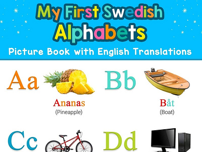 (EBOOK)-My First Swedish Alphabets Picture Book with English Tra
