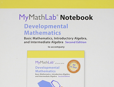 (BOOKS)-MyLab Math Notebook for Squires/Wyrick Developmental Mat app book books branding design download ebook illustration logo ui
