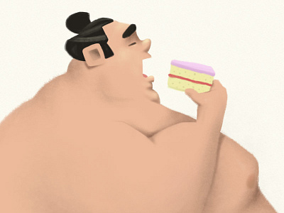 The Littlest Sumo illustration