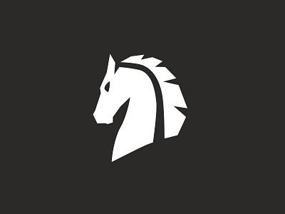 Invicta Medical branding black and white branding branding design horse icon horse logo logo logo design medical logo