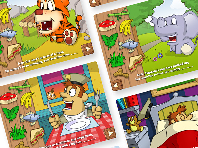 Zookeeper Ken Children's App app childrens app illustration storybook ux