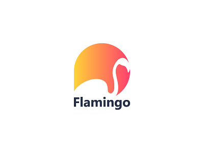 Flamingo best designer best shots branding clean design cool colors cool design creativity design good design logo design