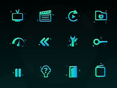 Iptv Box Icons