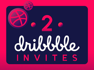 2dribbble Invites best designer best shots card designer giveaway invite invite2 invites new member portofolio