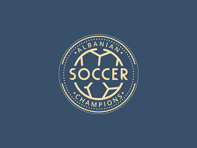 Albanian Soccer Champions best shots branding clean design cool colors cool design cool logo creativity design football good design logo logo design soccer