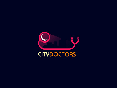 City Doctors best designer best shots branding city clean design cool colors cool design cool logo creativity design doctors good design logo logo design ui