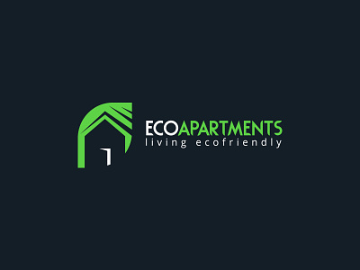 Ecoapartments beautiful best designer best shots branding clean design cool colors cool design cool logo creativity design eco full color good design graphic design logo logo design vector