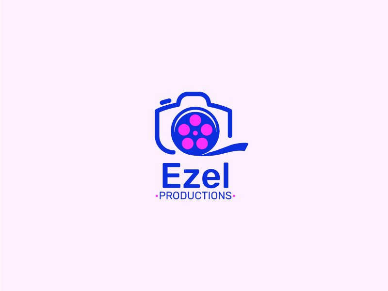 Ezel Productions logo ui branding design graphic design full color cool logo best designer logo design cool design best shots creativity good design cool colors clean design