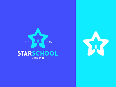 STAR SCHOOL best designer branding clean design cool colors cool design cool logo creativity design good design logo design