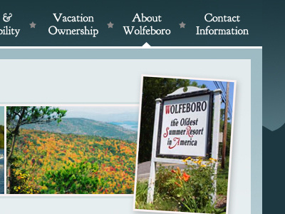 About Wolfeboro blue nav website