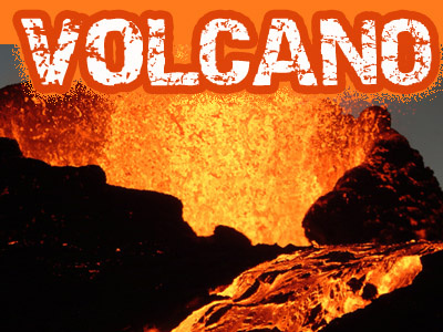 Volcano email orange