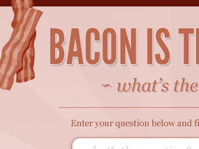 More Bacon bacon illustration website